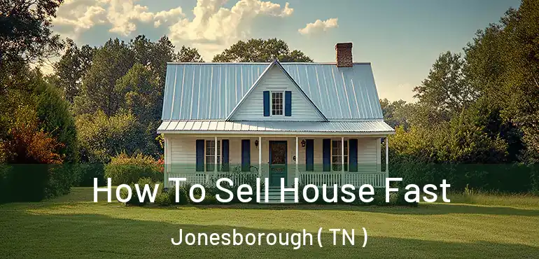  How To Sell House Fast Jonesborough ( TN )