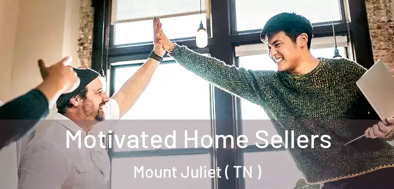  Motivated Home Sellers Mount Juliet ( TN )
