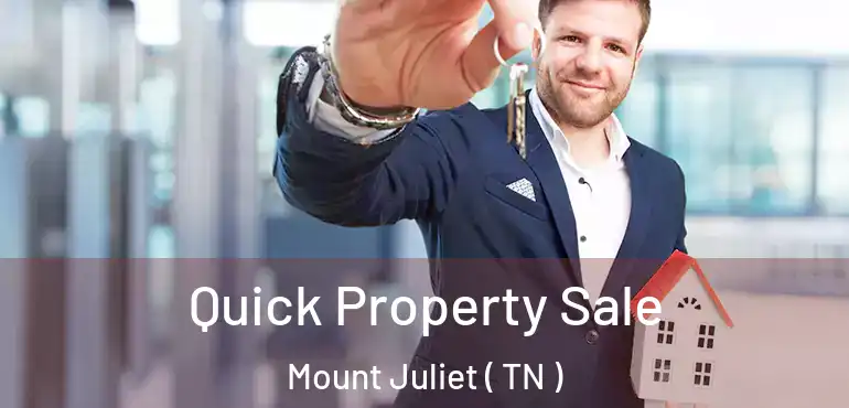  Quick Property Sale Mount Juliet ( TN )