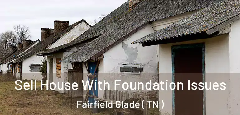  Sell House With Foundation Issues Fairfield Glade ( TN )