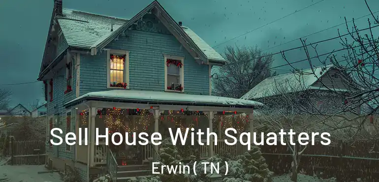  Sell House With Squatters Erwin ( TN )