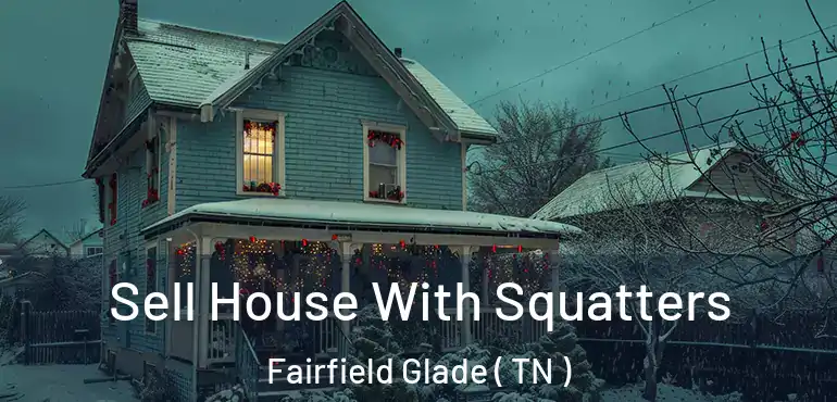  Sell House With Squatters Fairfield Glade ( TN )