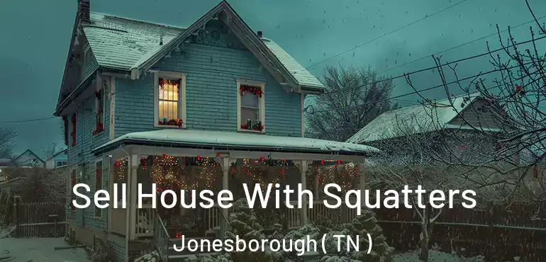  Sell House With Squatters Jonesborough ( TN )