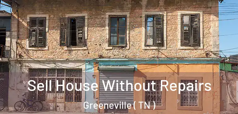  Sell House Without Repairs Greeneville ( TN )