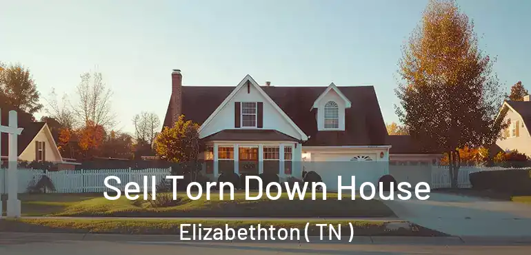  Sell Torn Down House Elizabethton ( TN )