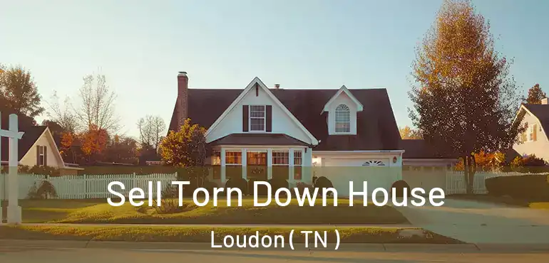  Sell Torn Down House Loudon ( TN )