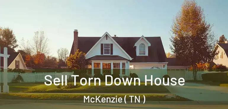  Sell Torn Down House McKenzie ( TN )