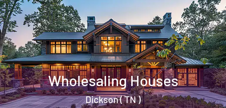  Wholesaling Houses Dickson ( TN )